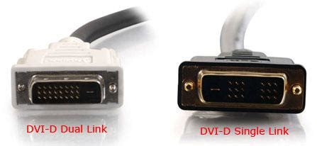 dvi single link vs dual link